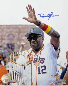 Dusty Baker Autographed Houston Astros 2022 World Series 8x10 Photo TRISTAR - Picture 1 of 1