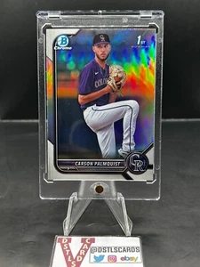 2022 Bowman - CARSON PALMQUIST CHROME PROSPECTS 1ST REFRACTOR #BDC-31 - Bild 1 von 3