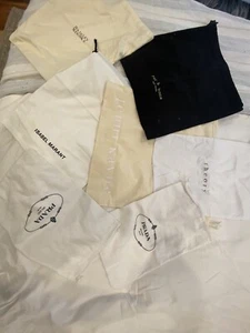 SET BESTEHEND AUS 7 DESIGNER STAUBBEUTELN BADGLEY, MARANT, THEORY, PRADA, RAG & BONE, KAYNE - Bild 1 von 6