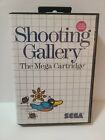 Shooting Gallery (Sega Master, 1987) SMS Case & Game No Manual Authentic *READ*