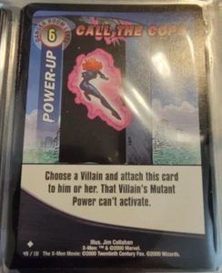 Call The Cops # 49/131 X-Men Trading Game Cards Uncommons TCG WOTC 2000 XMEN - Picture 1 of 1