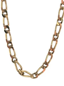 Monet Long Heavy Shiny Gold Tone Chain Necklace - Picture 1 of 7