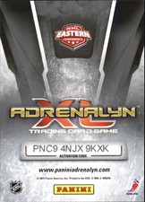 2010-11 Adrenalyn XL Atlanta Thrashers Hockey Card #104 Rich Peverley