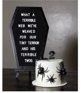Ghostwriter Spooky Coffin ghost letter board Gothic halloween decoration Gifts - Picture 1 of 10