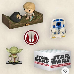 COMPLETE Funko Pop Disney Star Wars Smuggler's Bounty Box Dagobah Face-Off #284 - Picture 1 of 2