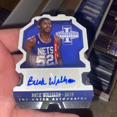 2013-14 Innovation Top-Notch Buck Williams #71 Auto Nets 80s Legend #48/325 - Image 1 of 2
