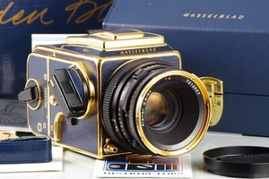 HASSELBLAD 503CX 503 CX GOLDEN BLUE 80 CF ACUTE MATTE A12 WLF  NEW NEVER USED - Picture 1 of 12