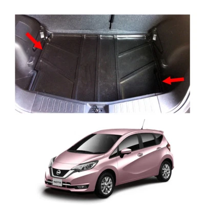 Fits Nissan Versa Note Hatchback 17 18 Rear Cargo Trunk Tray Black Trim - Image 1 of 4