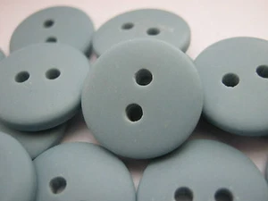 10 Blue Sewing Buttons 15mm (5/8") Boys Clothes Buttons Sewing Knitting Buttons - Picture 1 of 2