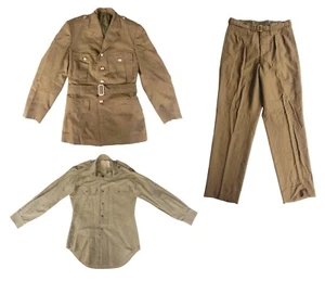 1975 Australian Army Vintage Military Soldier Shirt Pants Jacket Uniform Size 37 - Picture 1 of 24