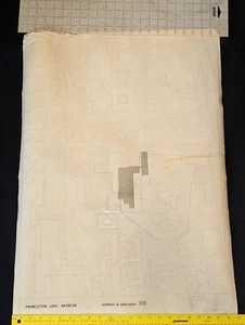 7 Pg. 1970s Princeton Architecture Graduate Project, University Museum - Picture 1 of 24