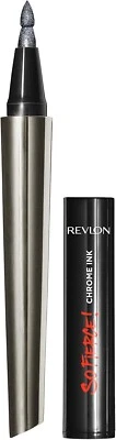 REVLON So Fierce Chrome Ink Liquid EyeLiner Eye Liner GUNMETAL 901 - Image 1 of 4