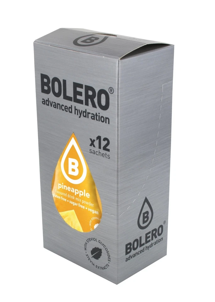 Pineapple - Box of 12 Sachets makes 6L sugar-free drink (12x3g)-BOLERO®