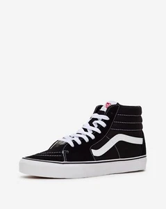 Vans SK8 HI Men/Women Black Canvas High Top Skateboard Shoes - Picture 1 of 5