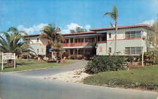 Venice FL Florida, Sunset Apartment Motel Advertising, Vintage Postcard