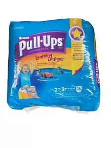 Pantalones de Entrenamiento Disney Pixar Vintage Huggies Pull-Ups 2T-3T - 26 quilates Sellados - Imagen 1 de 4