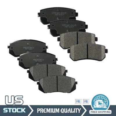 Керамические передние и задние тормозные колодки для Hyundai Tucson 2011 2012 2013 2014 - 2017 годов выпуска - Изображение 1 из 4