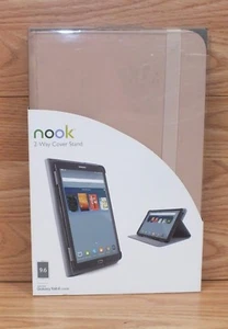 Genuine nook Light Pink 2-Way-Cover Stand For Galaxy Tab E nook Only **READ** - Picture 1 of 10