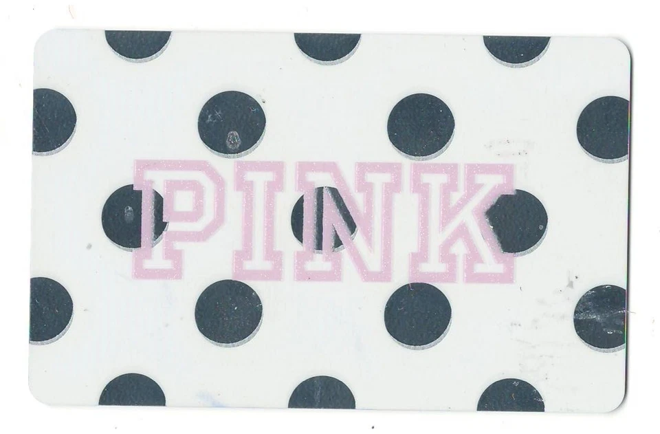 gift cards VICTORIA'S SECRETS PINK Canada collectible *0 balance* - Image 1 of 1
