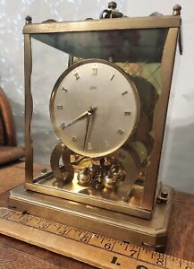 Schatz & Sohne 54 1000 Day Vintage Pendulum Anniversary Clock UNTESTED No Key 