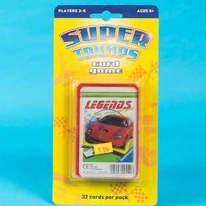 Juego de cartas Ravensburger Super Top Trumps años 90 nuevo en caja - Leyendas - Imagen 1 de 2