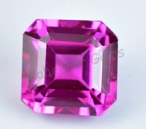 Natural 13.30 Ct Mogok Pink Red Ruby Certified Excellent Emerald Gemstone - Picture 1 of 8