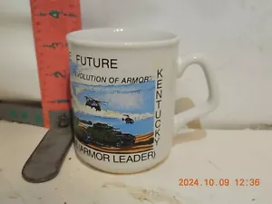 U.S. ARMY 2ND ARMOR TRAINING BRIGADE MUG - FORT KNOX, KENTUCKY-MADE IN ENGLAND - Picture 1 of 3