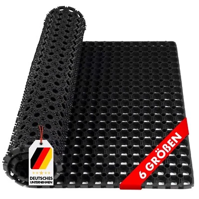 Gummimatte Ringgummimatte Schmutzfangmatte Türmatte Fußabtreter OctoDoor 23mm - Bild 1 von 4