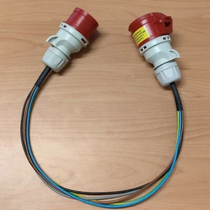 16A CEE Differenzstromadapter DGUV V3 VDE DIN 0701/0702 Prüfadapter - Bild 1 von 2