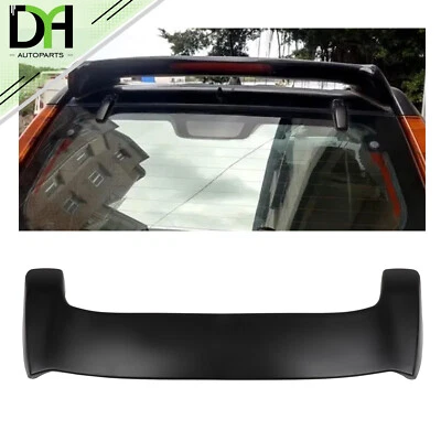 Fits 2002-2006 Honda CR-V ABS Matte Black Roof Spoiler Lip W/LED Brake Light Foto 1 de 4