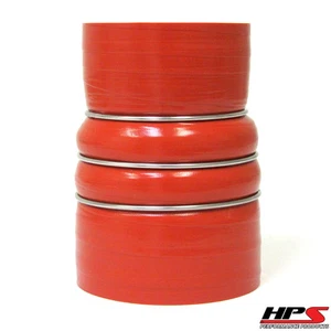 HPS 2.75" > 3" ID x 6" Long 4-ply Silicone CAC Coupler Hose Hot Side Aramid - Imagen 1 de 2
