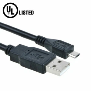 5ft UL Micro USB Cable Charger Cord For JBL Flip 4 Wireless Speaker Charging - Picture 1 of 5