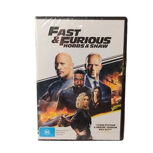 Fast & Furious Hobbs & Shaw (DVD) Action Adventure Thriller Cyber Crime Chase - Picture 1 of 12