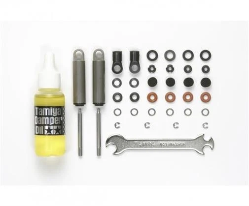 TAMIYA 1:14 Truck Öldruckdämpfer schwarz (2) / 300056515 - Bild 1 von 1