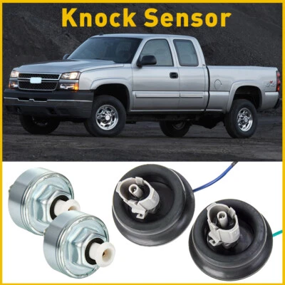 Sensor de golpe con arnés para Chevy GMC 1500 2500 4.8/5.3/6.0L 2000 2001-2007 EOA Foto 1 de 4