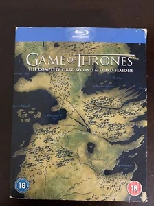  Game Of Thrones Blu-ray Seasons 1-3 Complete First Second Third Box Set  - Picture 1 of 1
