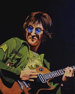 John Lennon GICLEE ON CANVAS Signed Numbered Grammy Awards Grammys Grammy Award - Picture 1 of 1