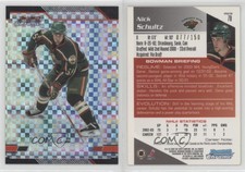 2003-04 Bowman Chrome Draft Picks & Prospects X-Fractor /150 Nick Schultz #78