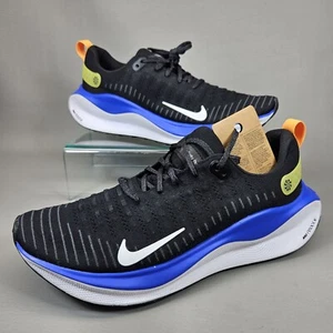 Nike ReactX Infinity Run 4 FK Uomo Taglia 12 Running Nero Racer Blu DR2665-005 - Foto 1 di 12