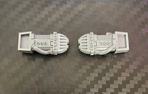 Warhammer 40k Leman russ plasma cannon side sponson pair, used. - Bild 1 von 2