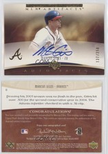 2005 Upper Deck Artifacts Auto Facts /350 Marcus Giles #GI Auto
