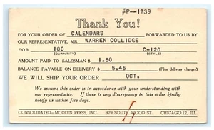 Florence Cilley’s Store Plymouth VT Postcard Consolidated Modern Press Order A12 - Picture 1 of 2