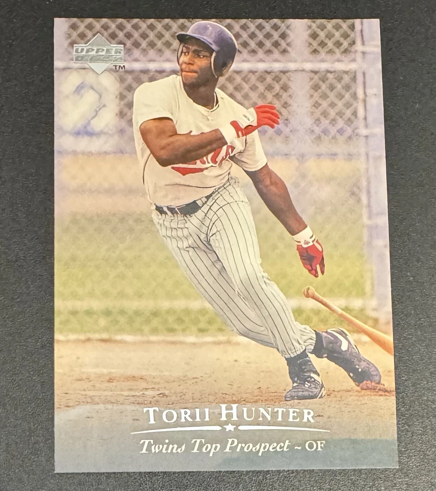 Torii Hunter 1995 Upper Deck Top Prospect ROOKIE #128 - Fort Wayne Wizards - Image 1 of 2