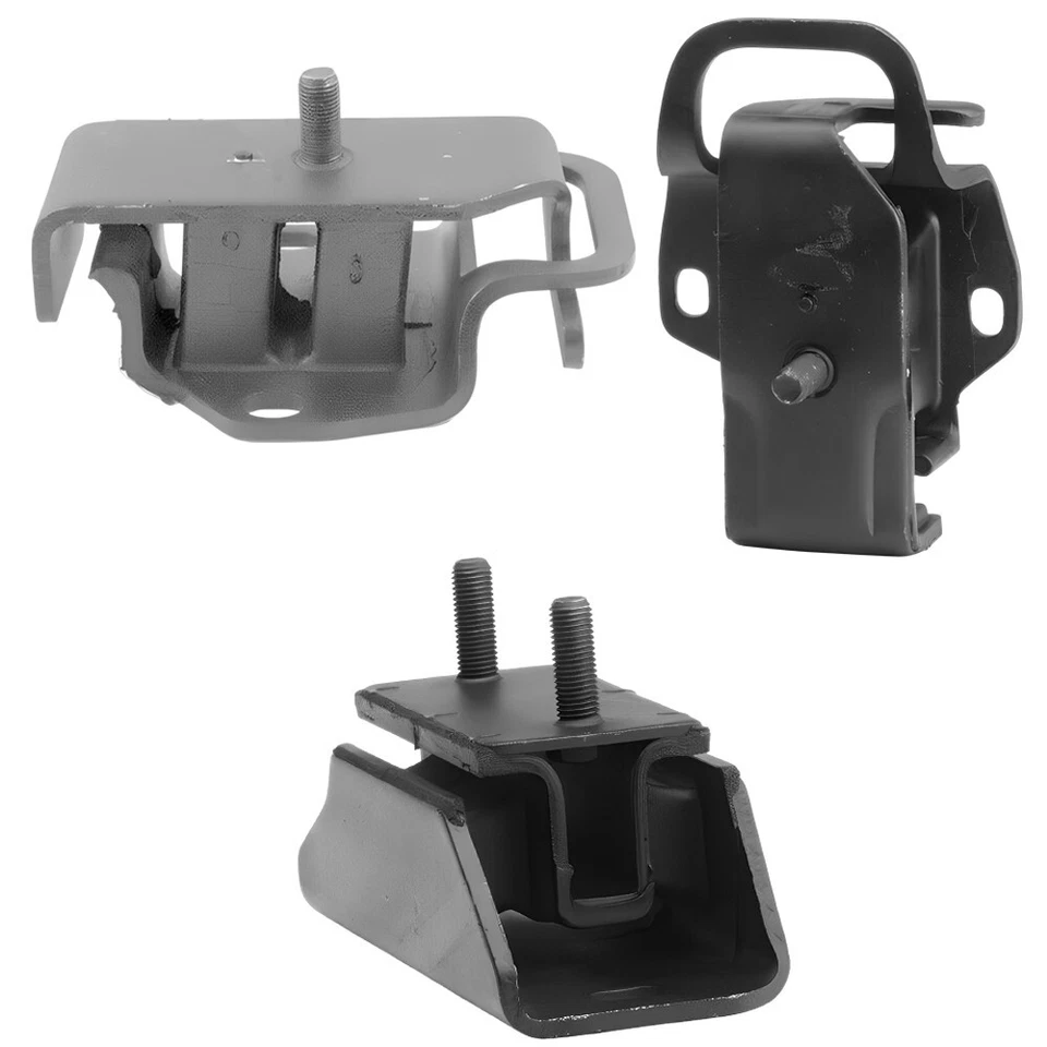 Front Engine Mounts & Rear Transmission Mount 3PCS For Isuzu Amigo 93-89 L4-2.3L - Image 1 of 4
