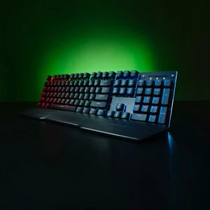 Blue Switch Mechanical Gaming Keyboard, LED Selectable Backlight, Metal Upper - Picture 1 of 7