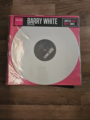 Barry White My Everything WHITE VINYL 180G NEAR MINT Cuv Music Vinyl LP - Bild 1 von 2