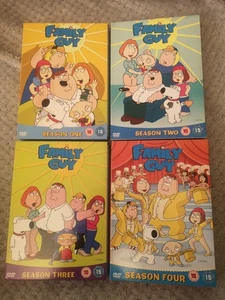 Family Guy DVD Bundle Seasons 1-4 - complete series DVD Boxed Sets - Picture 1 of 5