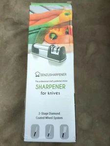 Senzusharpener Kitchen Knife Sharpener The Professional Chefs Preferred Choice - Picture 1 of 1