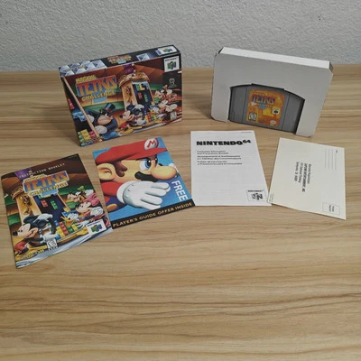 Magical Tetris Challenge (Nintendo 64, 1999) Box Manual Complete CIB N64 - Image 1 of 4