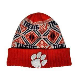 Gorro New Era Unisex Rojo Azul Estampado Pata Clemson Tejido Tigres - Imagen 1 de 8